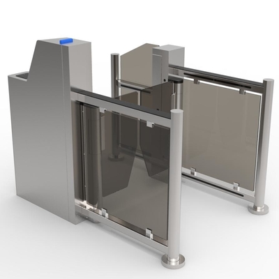 Automatic Flap Barrier Barcode Scanner Turnstile 304 Stainless