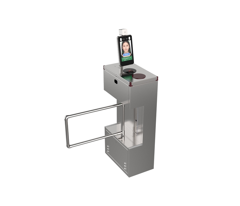 Speed Gate Turnstile Face Recognition Thermal Scanner 35w 240vAC